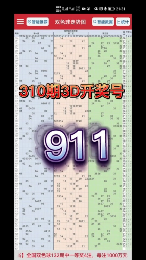 福彩3d今天开机号试机号查询:福彩3D今天开机号试机号查询100期