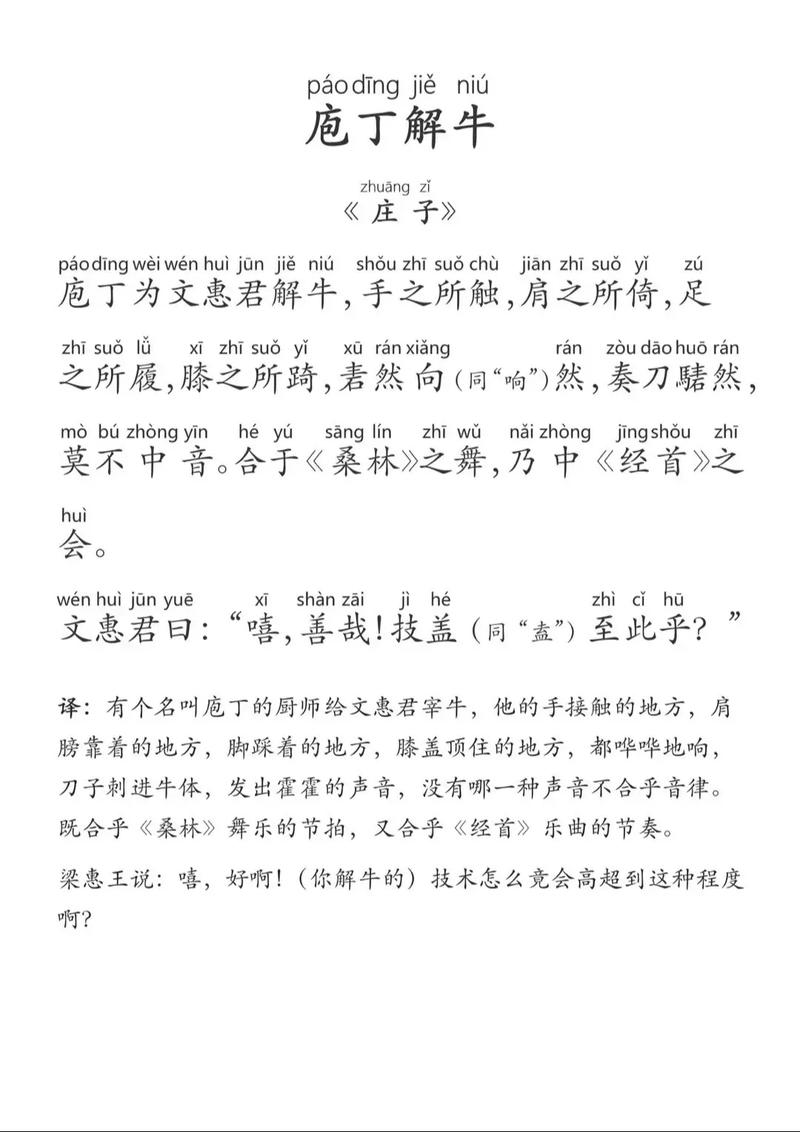 “庖丁解牛”打一最佳准确生肖的简单介绍