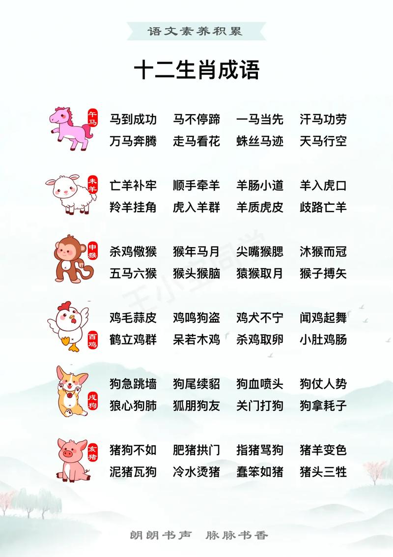 “湖中涌泉水成柱，千山万水都走遍”是代表哪个生肖的简单介绍