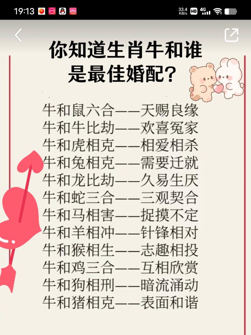 牛生肖配什么生肖最好:牛生肖配什么生肖最好的呢