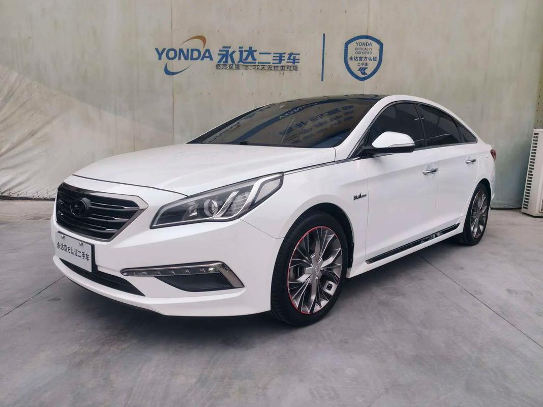 2016现代索纳塔9报价及图片:2016年现代索纳塔九代16t二手车