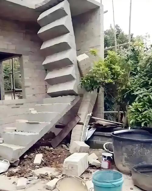 爬房顶的铁梯子做法:农村上房顶用的梯子怎么做