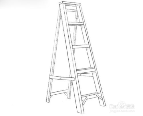 车间梯子怎么画简笔画，车间梯子怎么画简笔画图片
