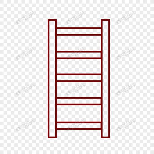 梯子图片简笔画大全大图，梯子图片简笔画大全大图可爱