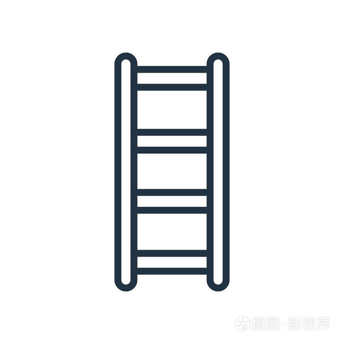 梯子图片简笔画大全可爱，梯子图片简笔画大全可爱卡通