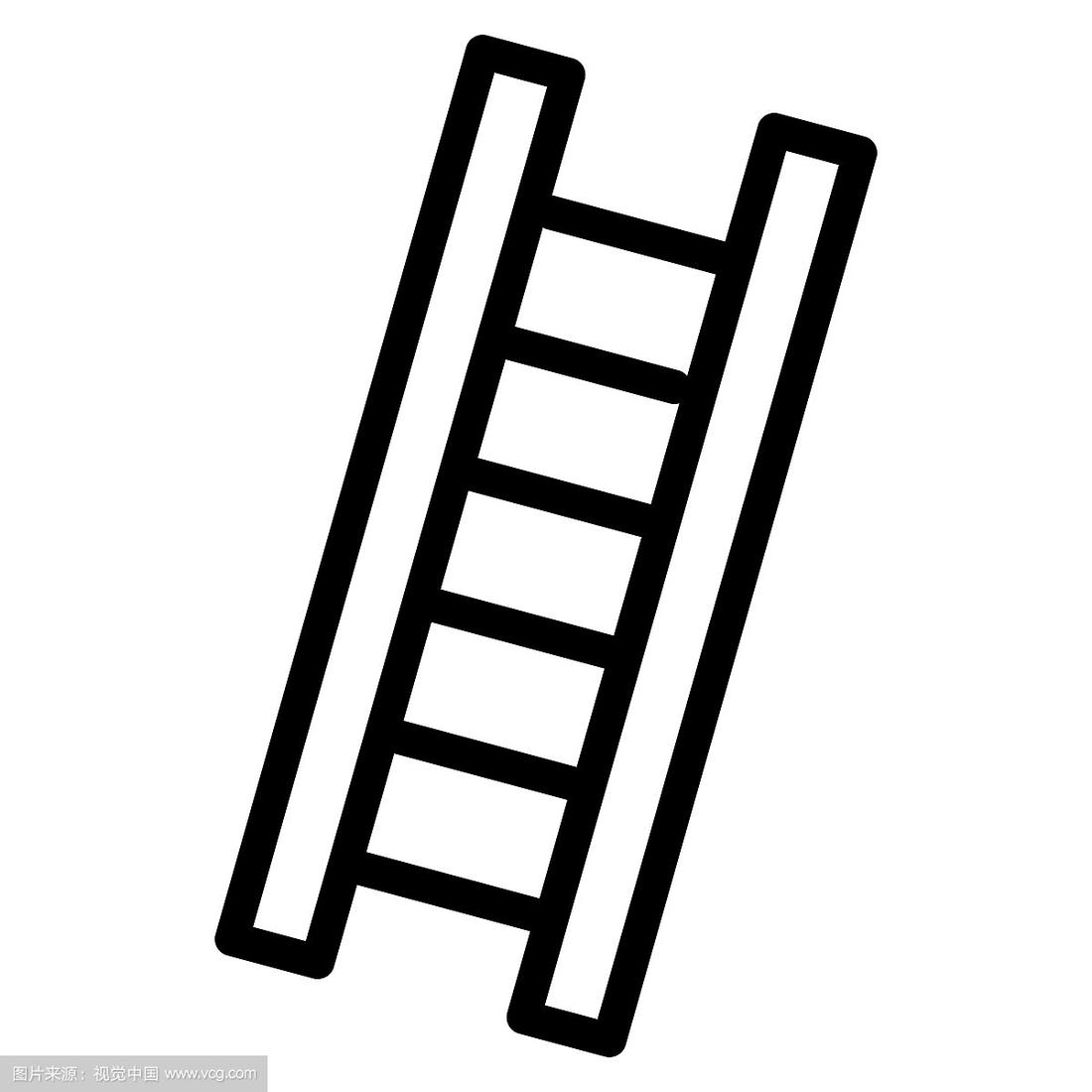 梯子手抄报简笔画图片，梯子手抄报简笔画图片可爱