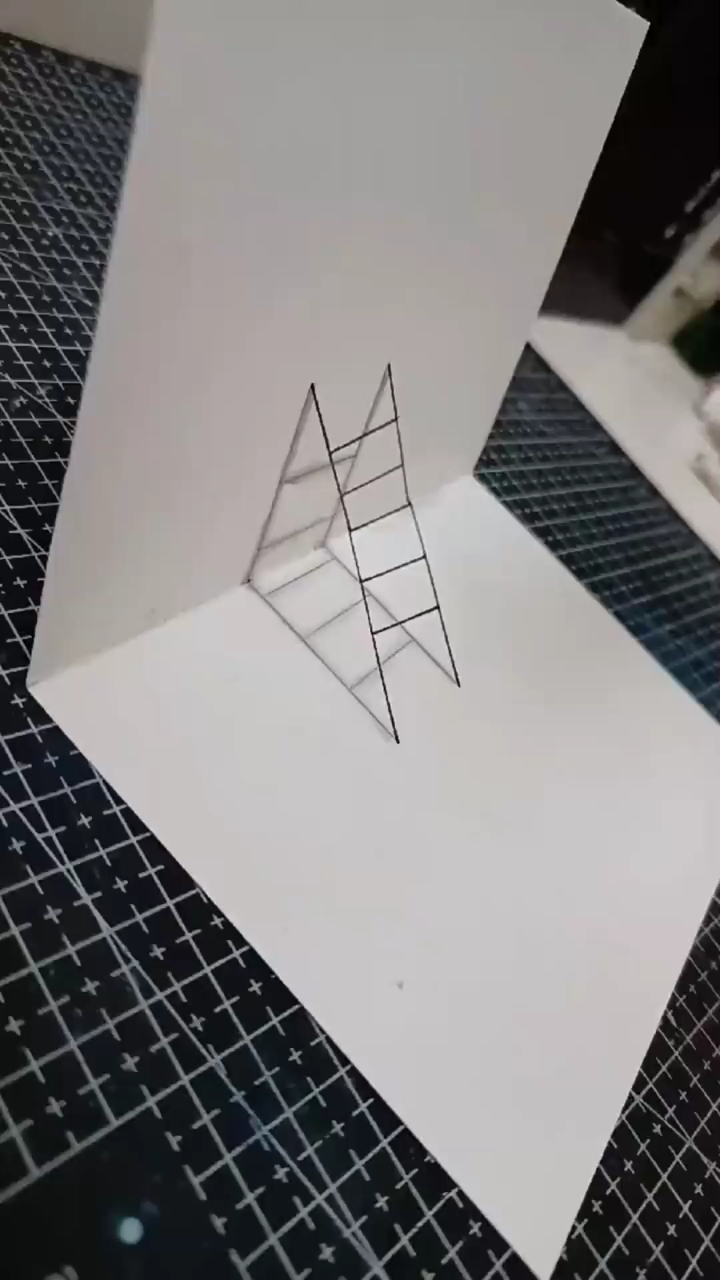 梯子绘画图，梯子简笔画简笔画