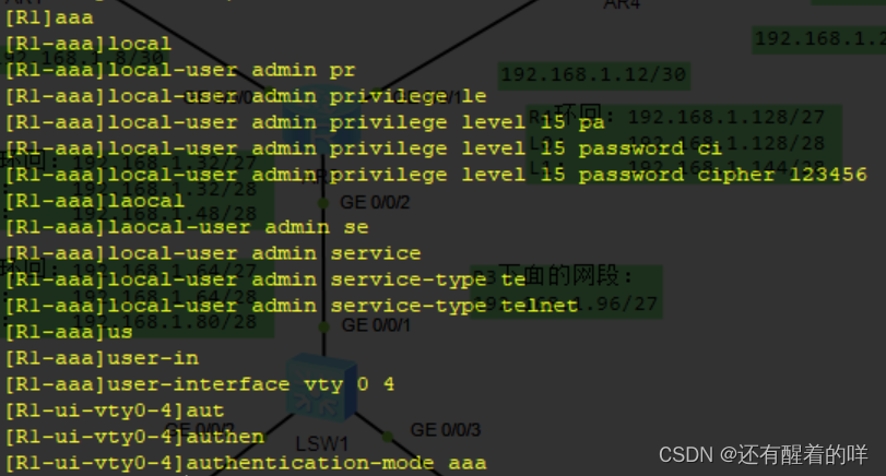 telnet网站，telnet vty