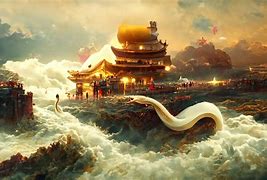 水满金山钱满仓头戴冠,水满金山钱满仓,头戴凤冠游四方打一生肖